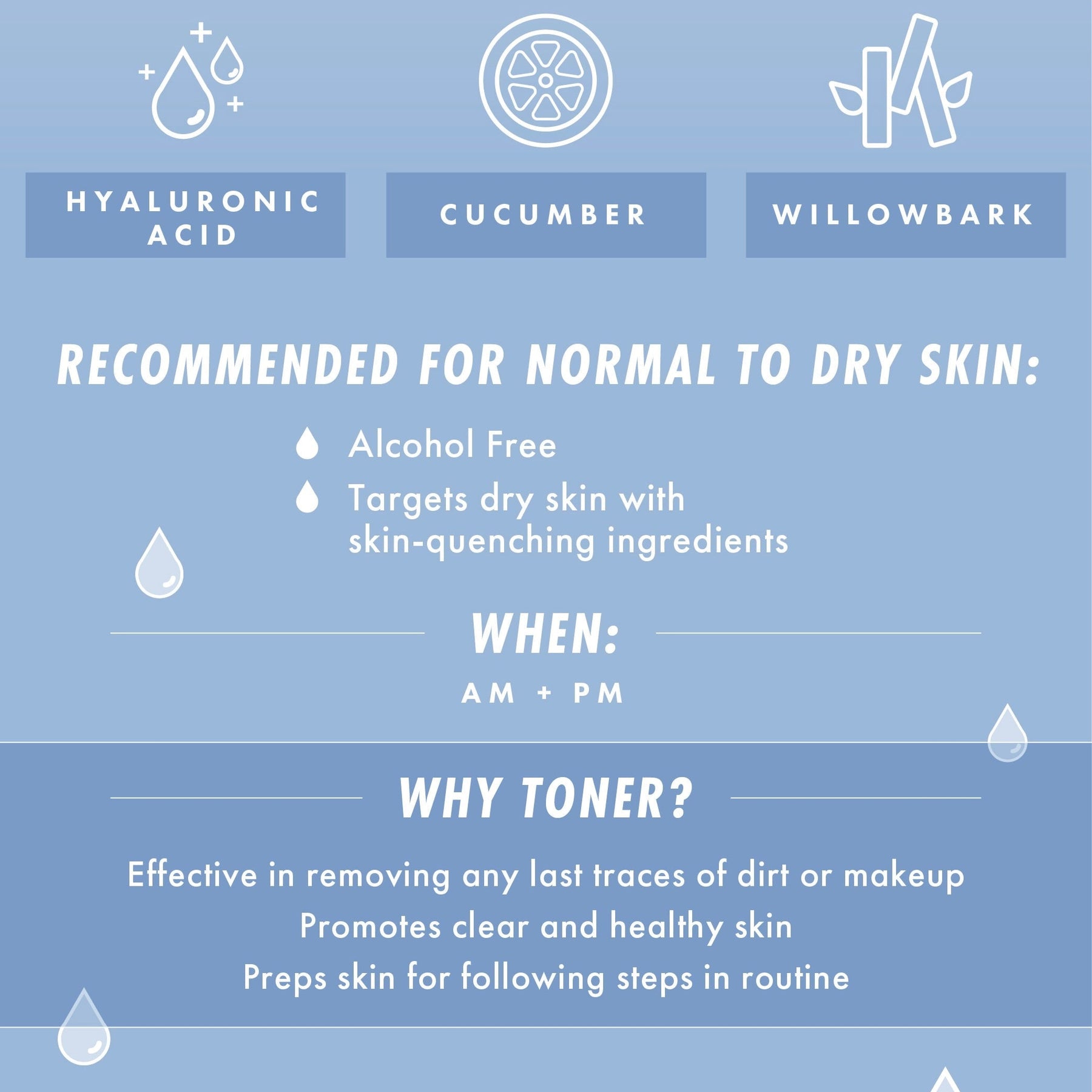 Waterfall Gentle Tonic - Skin-Loving Clean Skin Moisture