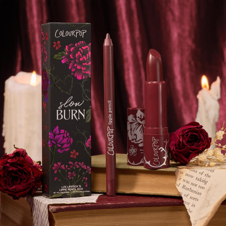 Slow Burn - Velvety Daytime Lip Pairing