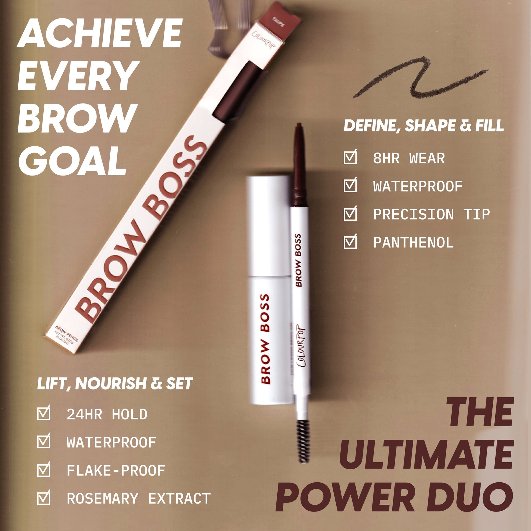 Clear - Refined Everyday Brow Selection
