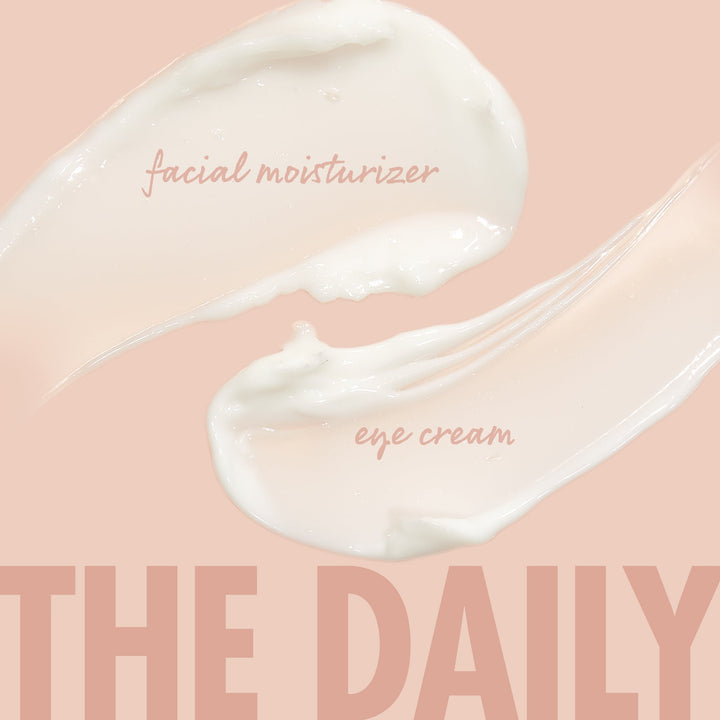 The Daily Face + Eye Cream - Buildable Select Beauty Duo