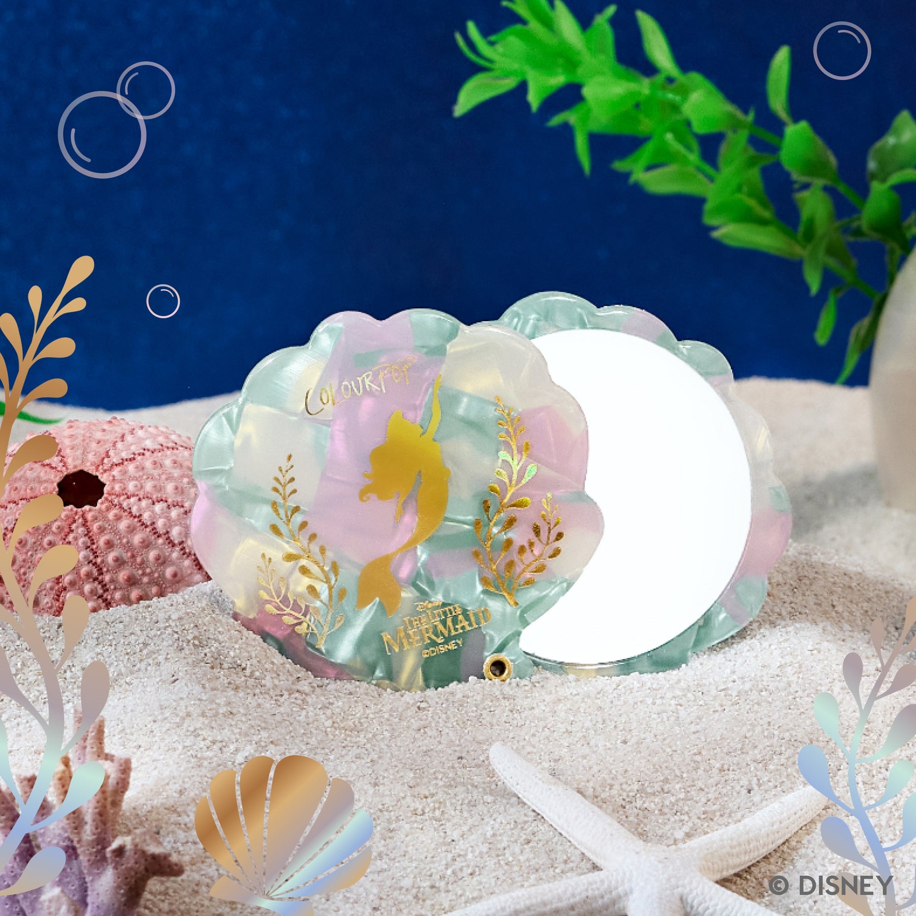 The Little Mermaid Mirror - Refined Travel Artistry Design
