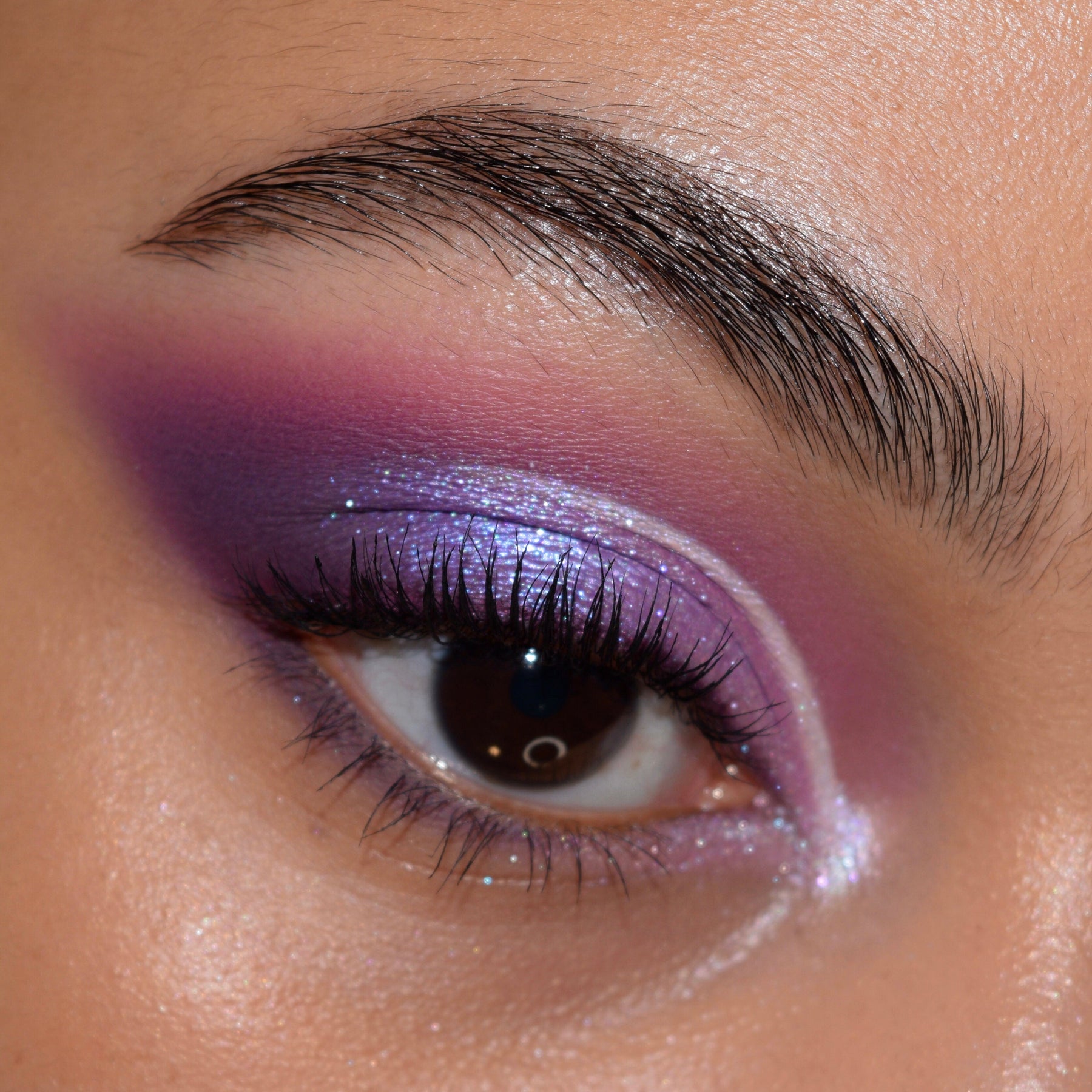 All Amethyst - Playful Editorial Eye Pairing