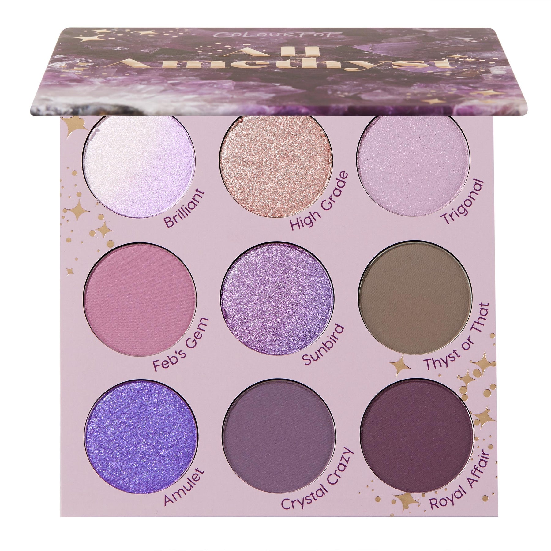 All Amethyst - Playful Editorial Eye Pairing