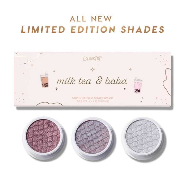 Milk Tea and Boba - Luminous Contemporary Eye Look